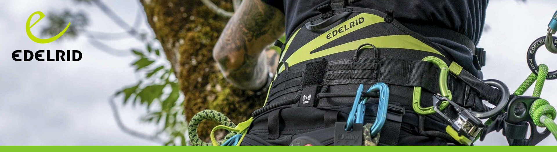Edelrid klimlijnen en klimmaterialen bij Safety Green