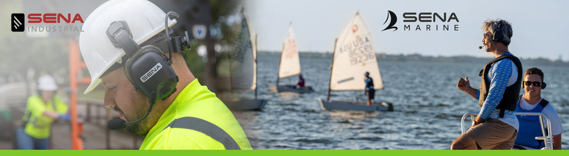 Sena draadloze communicatie bij Safety Green